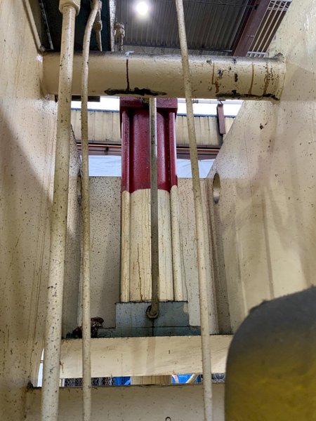 38-TON HANNIFIN HYDRAULIC C FRAME PRESS: STOCK #81208