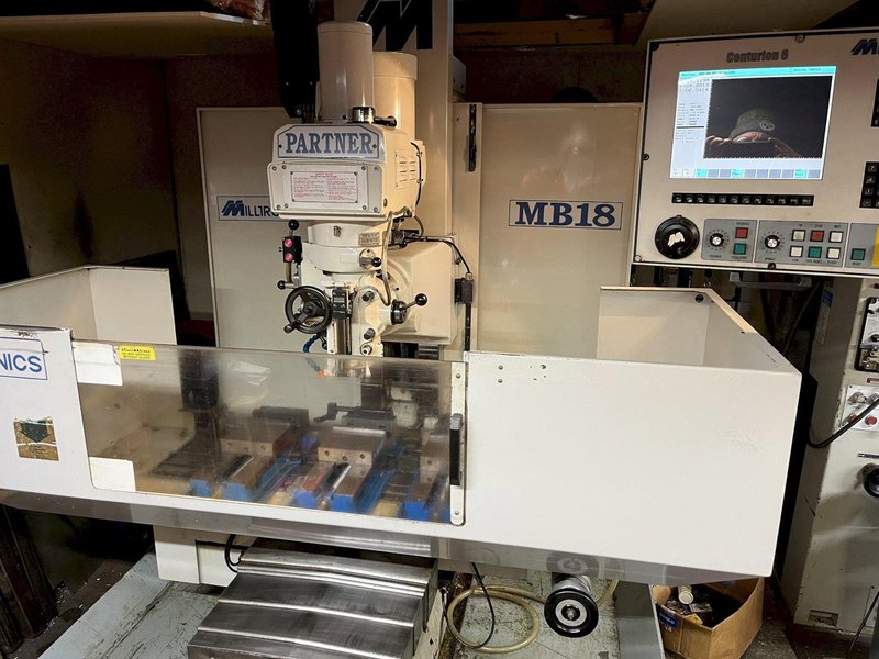 2001 Milltronics MB18 3-Axis CNC Milling Machine, S/N 6879