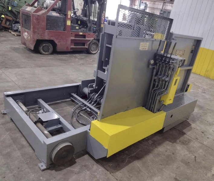 20,000 LBS X 54" X 36" BRANER COIL UPENDER. STOCK # 0435126