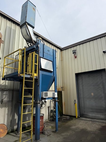 Wheelabrator A3-51403 Wheelblasting System, 2007 – Dust Collector, Fike Explosion Venting