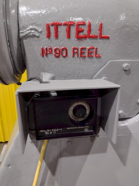 10,000 LB 5 TON X 48&quot; LITTELL MODEL #90 PULL OFF SINGLE END COIL REEL UNCOILER: STOCK 12984