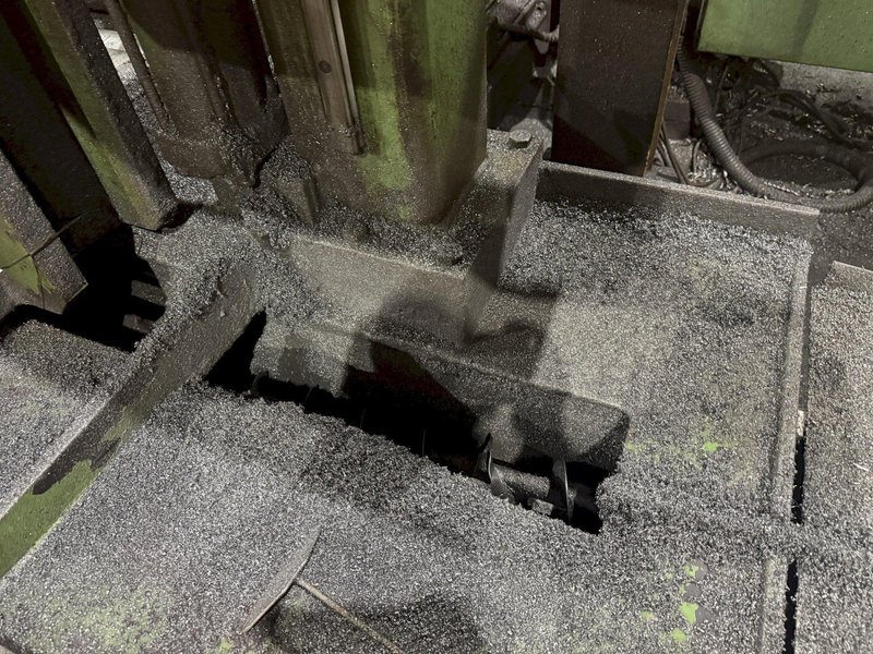 PEDDINGHAUS BDL-1250/9 DRILL LINE WITH GERNETTI ROBERTO SAW. STOCK # 1213525