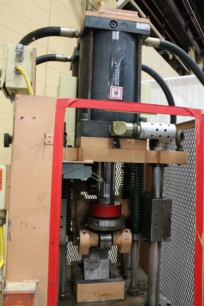 15 TON TISHKEN MODEL ACO-15 CUTOFF PRESS: STOCK #64571