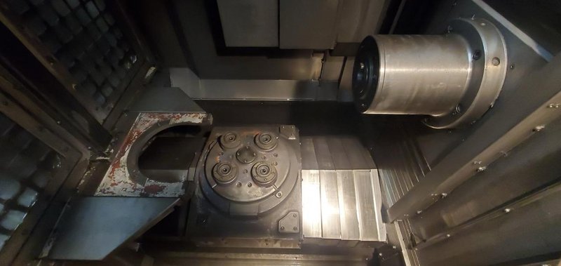 Matsuura H Plus-300 Dual Pallet CNC HMC, 2003 – Full 360° B-Axis, 12,000 RPM, 40 Tool ATC, Fanuc 16i-M