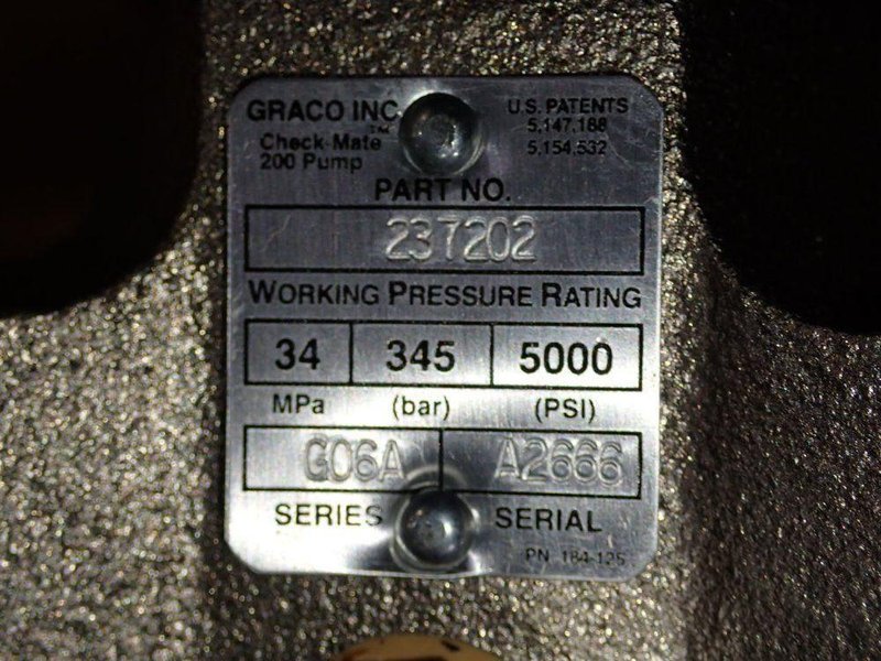 GRACO PUMP  -  237202