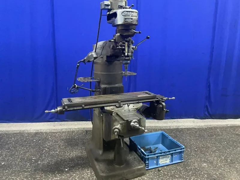Bridgeport 9” X 43” Vertical Mill W/  Tooling - 106133