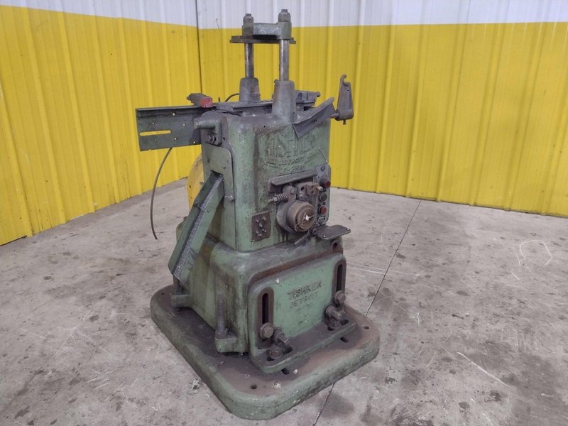 6 TON TISHKEN 2 POST MODEL #CO-2HW CUT OFF PRESS 1.5&quot; STROKE: STOCK #23570