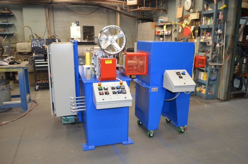 New IRM Custom In-Line Push Thru Pre-Heating Furnace