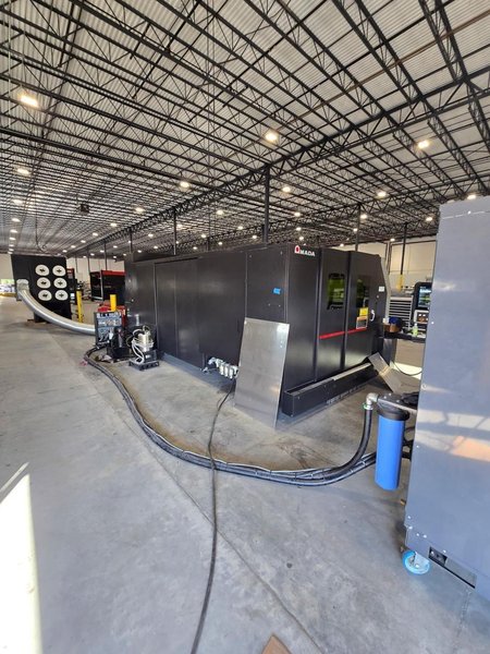 4000 Watt Amada Ventis 3015 AJ Fiber Laser, 2021 – 5′ x 10′ Table, Amada  Dust Collector, Orion Chiller