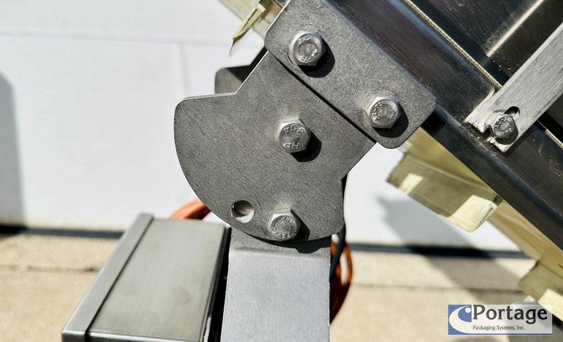 Dorner 7200 Series Sanitary  S.S. Conveyor  |  6” x 72" Up Conveyor with VFD Control