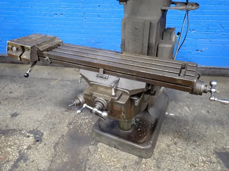 BRIDGEPORT 42" X 9" VERTICAL MILL  -  132064