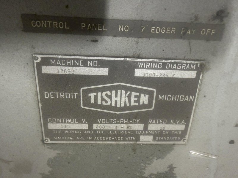 15,000 LB X 16" TISHKEN MODEL #HR-160 DOUBLE END REEL &amp; CAR: YOBRO #25253