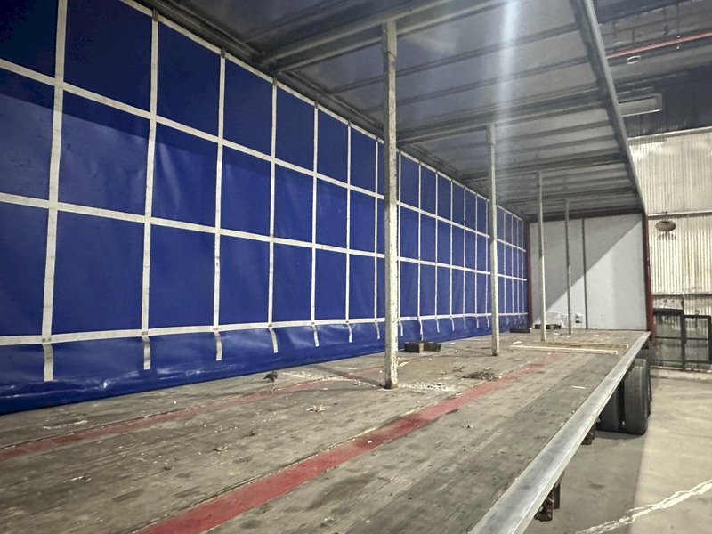 2007 X 53' UTILITY MFG  SLIDING CURTAIN-SIDE SEMI TRAILER: STOCK #19607