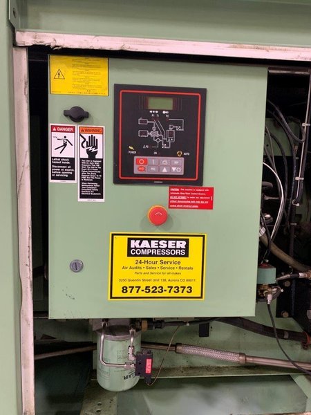 Sullair Used LS-10A-40H/A/SUL Rotary Screw Air Compressor, Air Cooled, 40hp, 125 psi, 460V