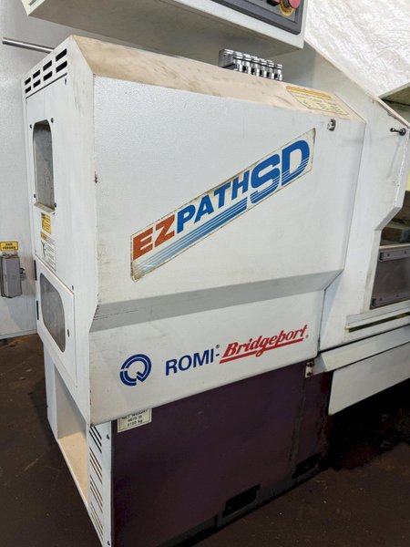 20&quot; X 40&quot; BRIDGEPORT ROMI EZ-PATH SD CNC LATHE. STOCK # 0550625