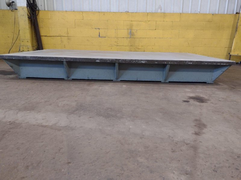 10&#039; X 6&#039; X 13&quot; STEEL LAYOUT TABLE: STOCK #23784