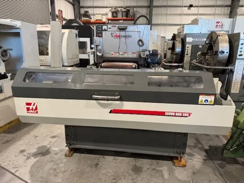HAAS SERVO 300 CNC Lathe Bar Feeder 2011’ USA #8089