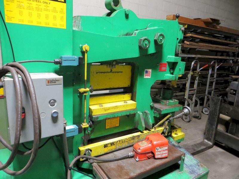 125 Ton Unihydro Hydraulic Ironworker Model P125-24