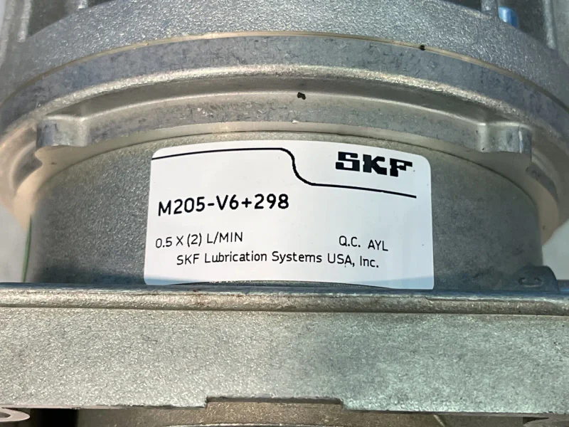 SKF .090 KW LUBRICATION GEAR PUMP UNIT  -  M205-V6+298