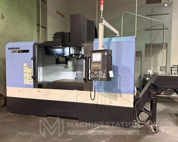 Doosan DNM 750II CNC Vertical Machining Center – 2018 TSC, 12,000 RPM Mill