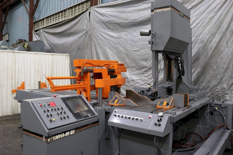 20' X 24' HEM MODEL VT130HA-60SS VERTICAL SAW: STOCK #71326