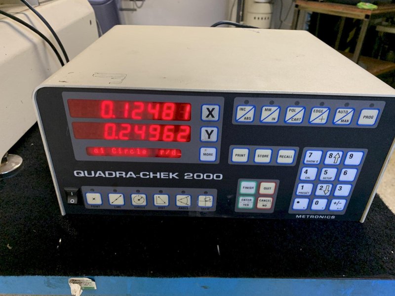 12" NIKON Model V-12BD Bench Top Vertical Beam Optical Comparator.