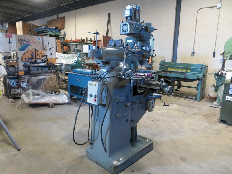 9&quot; x 42&quot; Supermax Vertical Milling Machine w/ Acu-Rite Digital Readout