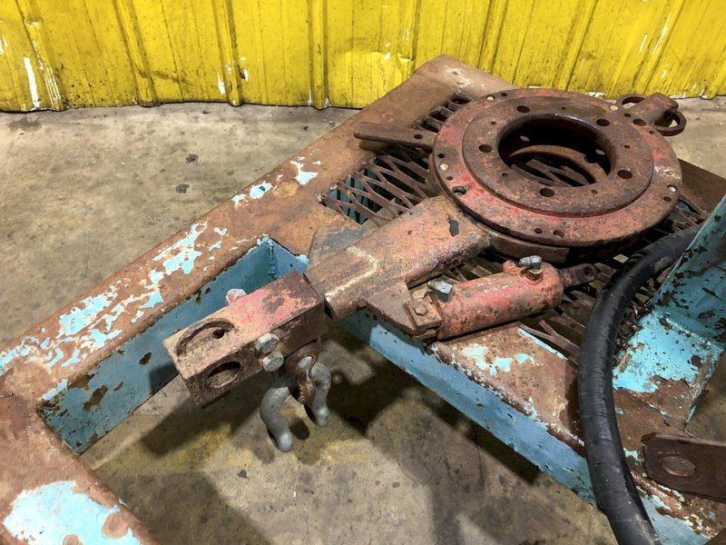 5&quot; PIPE PECK-O-MATIC HYDRAULIC BUCK-ON / BREAK-OUT MACHINE FOR THREADED PIPE: STOCK #16528