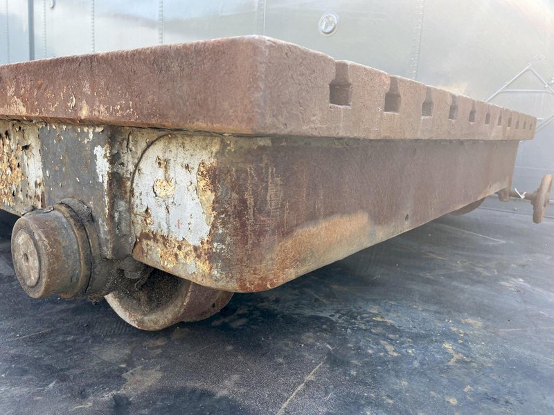 96&quot; X 72&quot; X 18&quot; T-SLOTTED PORTABLE STEEL FLOOR LAYOUT PLATE: STOCK #16815