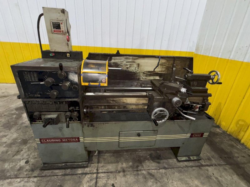 14&quot; X 40&quot; CLAUSING METOSA MODEL #C1440 TOOLROOM ENGINE LATHE, 1-5/8&quot;: YOBRO #23849