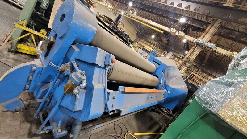 8' x 3/4" BERTSCH MODEL #11-B 3 ROLL INITIAL PINCH BENDING ROLL: YOBRO #24785
