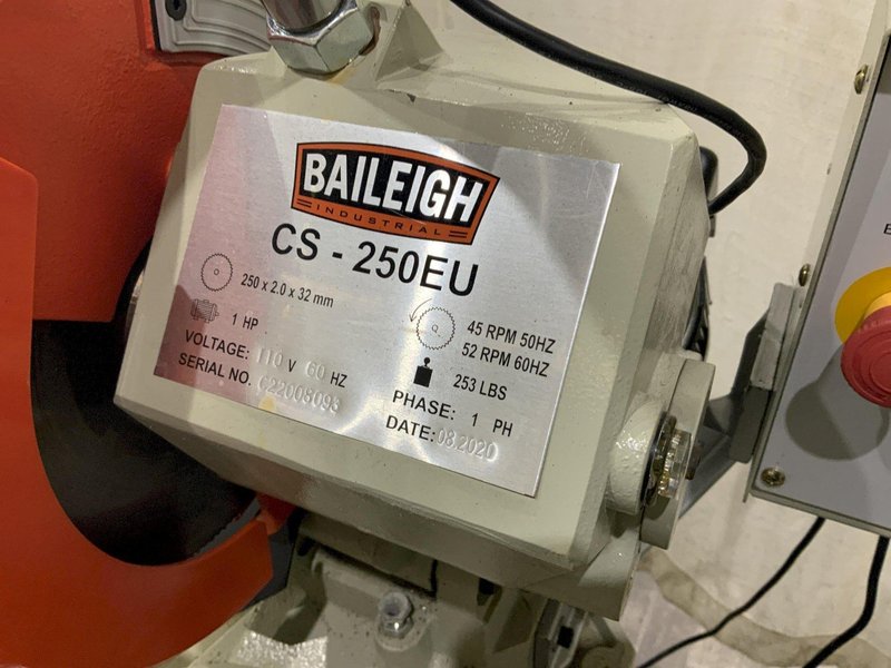 10" BAILEIGH MODEL CS-250EU COLD SAW: STOCK #81210
