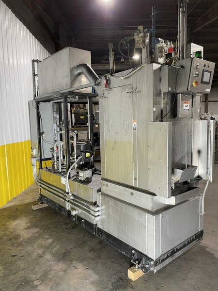 SYSTEM TECHNOLOGIES MODEL @CMI-123-480 CLEAN MACHINE HIGH PRESSURE STAINLESS STEEL PARTS WASHER: STOCK #14483