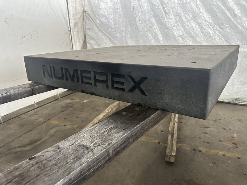 40" X 42" X 6" NUMEREX GRANITE INSPECTION TABLE. STOCK # 0336424