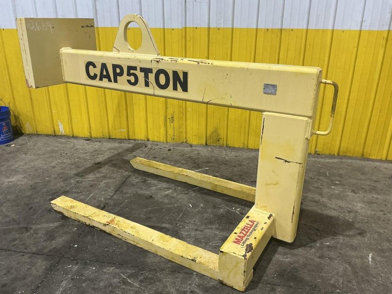 5 TON MAZZELLA PALLET CRANE FIXED FORK PALLET LIFTER NEW 2020: YOBRO #26159