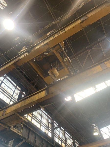 7-1/2 TON P&amp;H TOP RUNNING CRANE HOIST: STOCK #14609