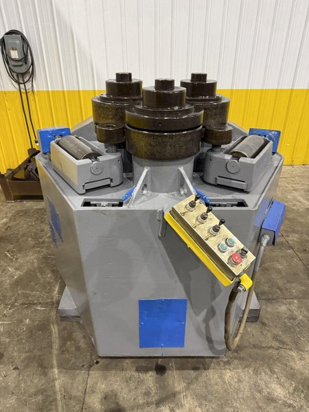 5" X 5" X 1/2" PULLMAX MODEL #Z41 VERTICAL/HORIZONTAL HYDRAULIC ANGLE ROLL: YOBRO #25804