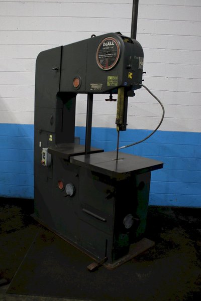 36" DOALL EXTRA HIGH VERTICAL BAND SAW: STOCK #76206