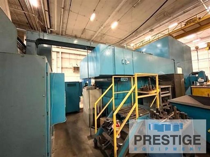 Giddings &amp; Lewis MC-60 6&quot; CNC Horizontal Boring Mill w/Pallet Shuttle