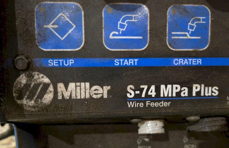 MILLER S-74 MPA PLUS WIRE FEEDER USED