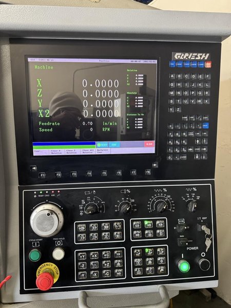 Ganesh Cyclone 32CS CNC Swiss Lathe, 2010 – Parts Catcher, Live Tooling, Sub Spindle