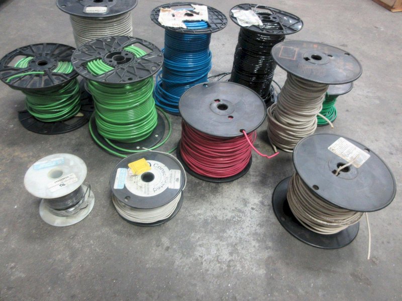 Spools of Electrical Wire- Auction Item