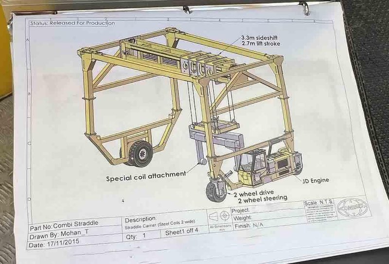 Mobile Crane Lift, Combilift Ltd., 40 Ton