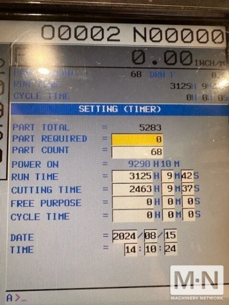 Doosan DNM 350/5AX CNC Vertical Machining Center, 2020