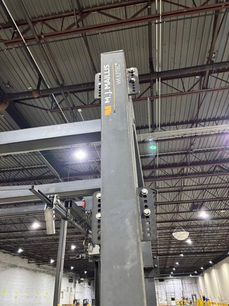 M.J MAILLIS WULFTEC MODEL #WCRT-200 LARGE CAPACITY SHRINK WRAP MACHINE: YOBRO #25092