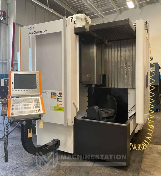 Mikron Hem 500U 5 Axis CNC Vertical Machining Center – Mill