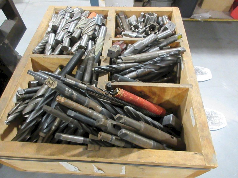 HSS Treasure Chest; Drills, Endmills, Taps &amp; MORE!! 888LBS- Auction Item