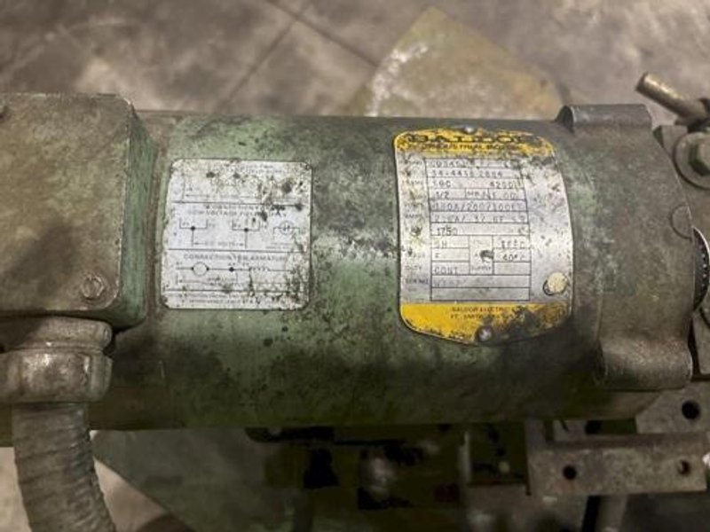 5/16" TURNER MACHINES MODEL #912.5 ROTARY ROLL STRAIGHTENER (14611)