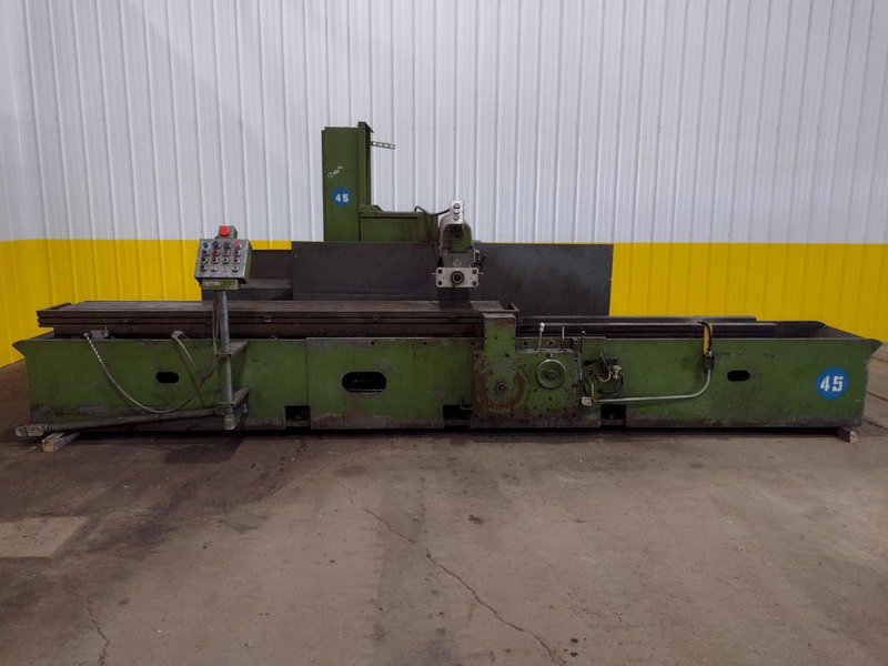 18&quot; X 128&quot; CINCINNATI HYPOWERMATIC HORIZONTAL SIMPLEX PRODUCTION MILL: STOCK #14725