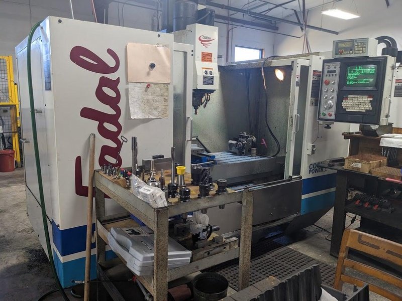 Fadal 4020AHT, 1999 – w/ Hardinge 4th Axis